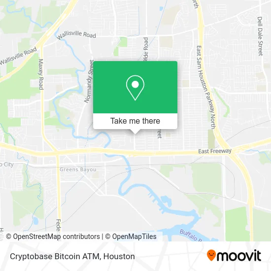 Mapa de Cryptobase Bitcoin ATM