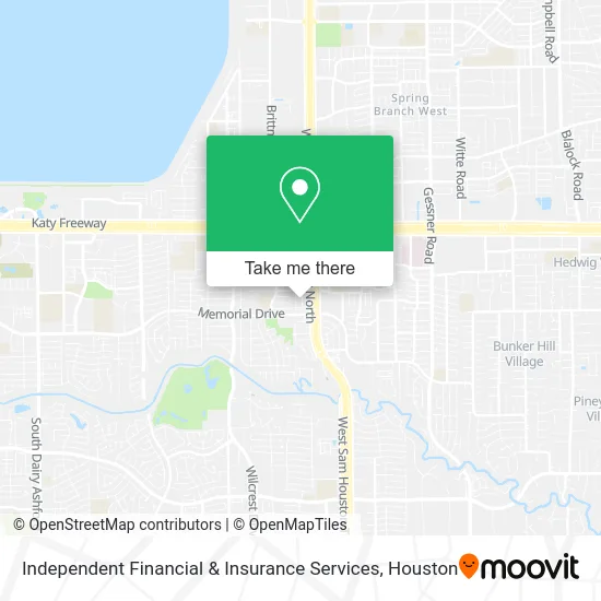 Independent Financial & Insurance Services map