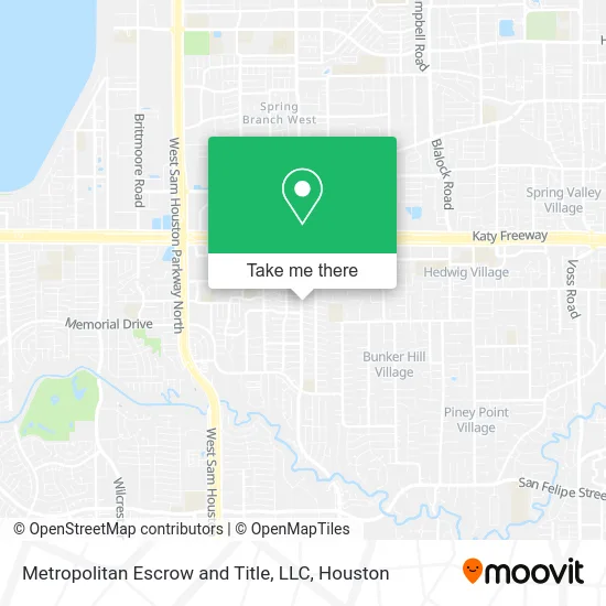 Metropolitan Escrow and Title, LLC map