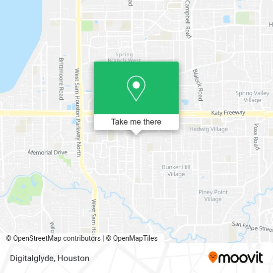 Digitalglyde map