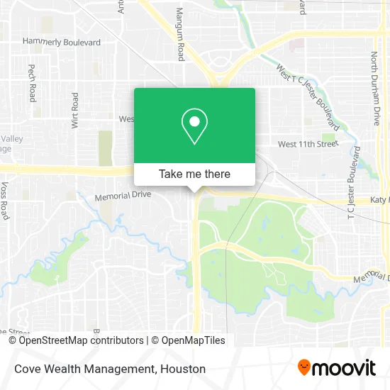 Cove Wealth Management map