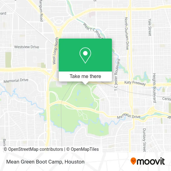 Mapa de Mean Green Boot Camp