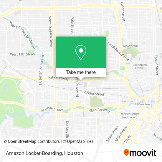Mapa de Amazon Locker-Boarding