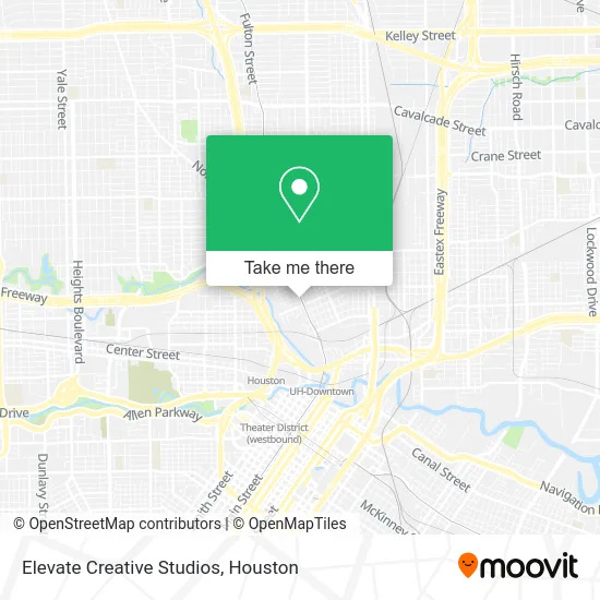 Elevate Creative Studios map