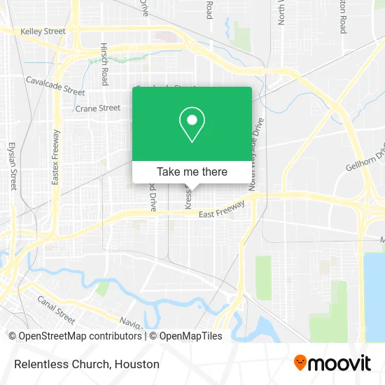 Relentless Church map