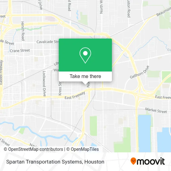 Spartan Transportation Systems map