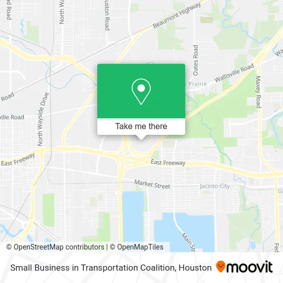 Small Business in Transportation Coalition map