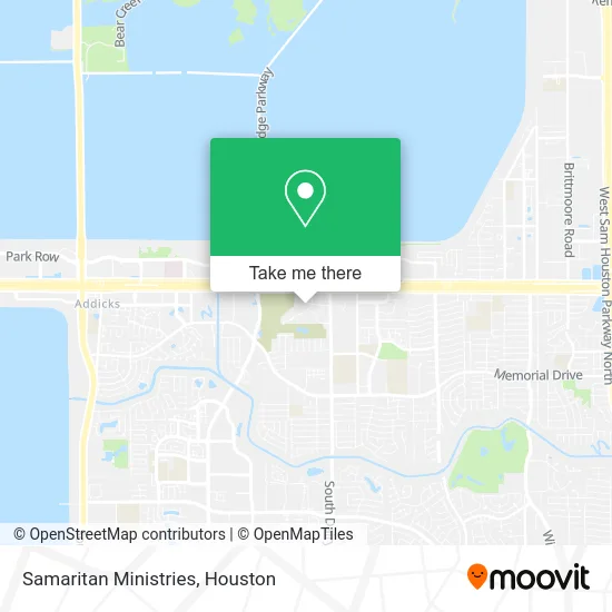 Samaritan Ministries map