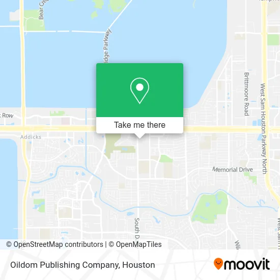 Mapa de Oildom Publishing Company