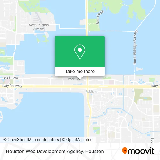 Houston Web Development Agency map