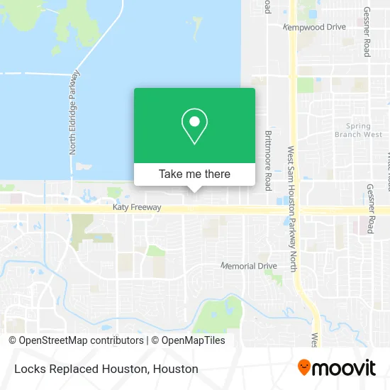 Locks Replaced Houston map