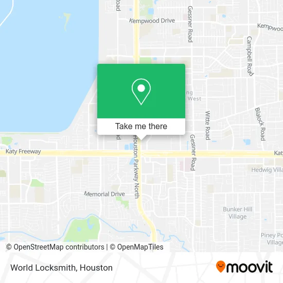 World Locksmith map
