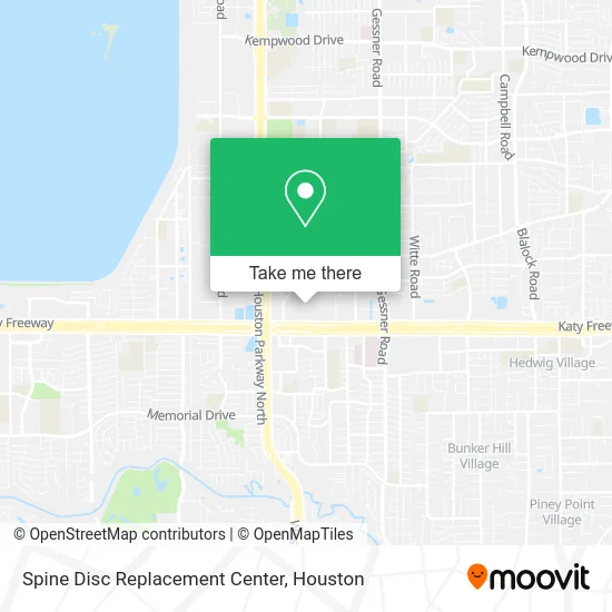 Spine Disc Replacement Center map