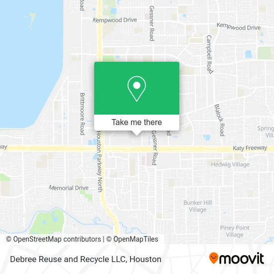 Debree Reuse and Recycle LLC map