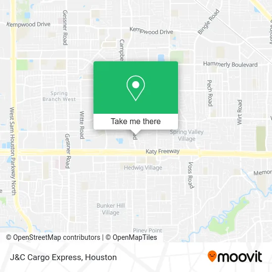 J&C Cargo Express map