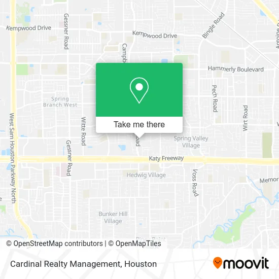 Cardinal Realty Management map