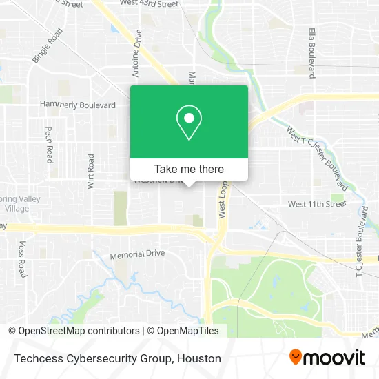 Mapa de Techcess Cybersecurity Group