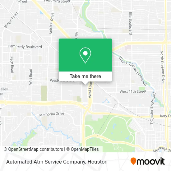 Mapa de Automated Atm Service Company