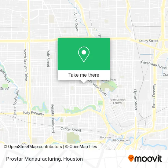 Prostar Manaufacturing map