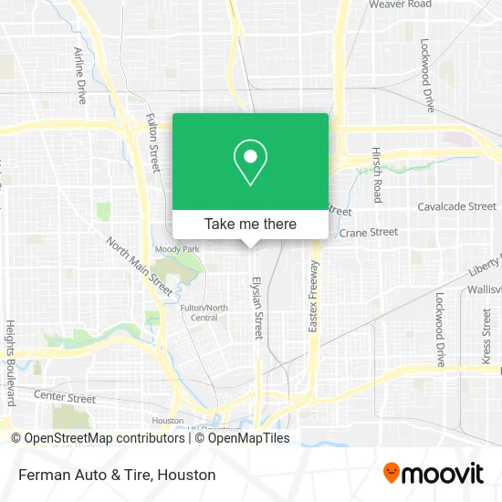 Mapa de Ferman Auto & Tire