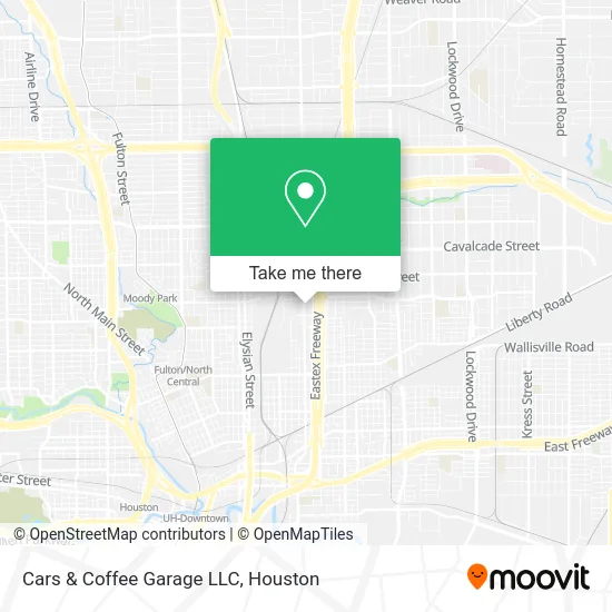 Cars & Coffee Garage LLC map