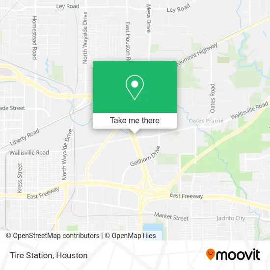 Tire Station map