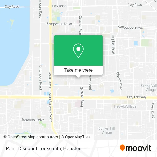Point Discount Locksmith map
