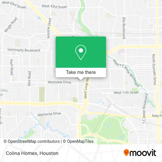 Colina Homes map
