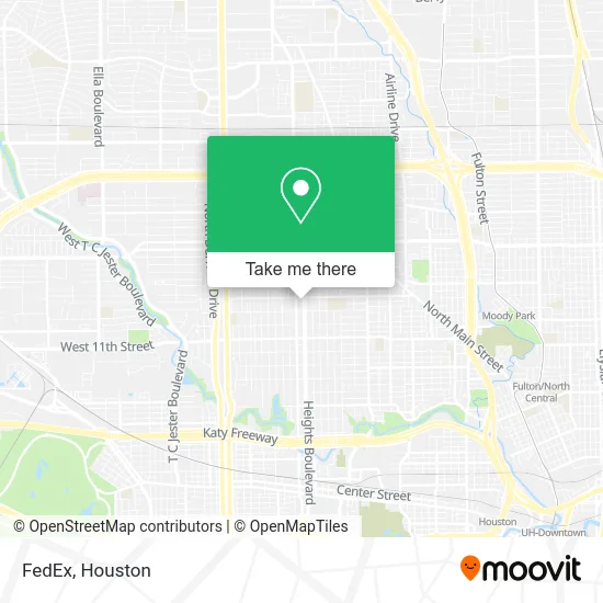 Mapa de FedEx