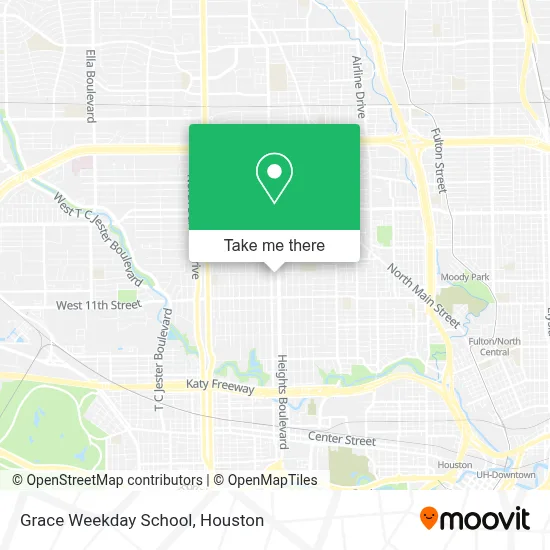 Grace Weekday School map