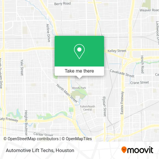 Automotive Lift Techs map