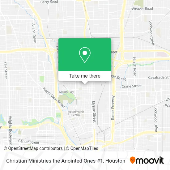 Mapa de Christian Ministries the Anointed Ones #1