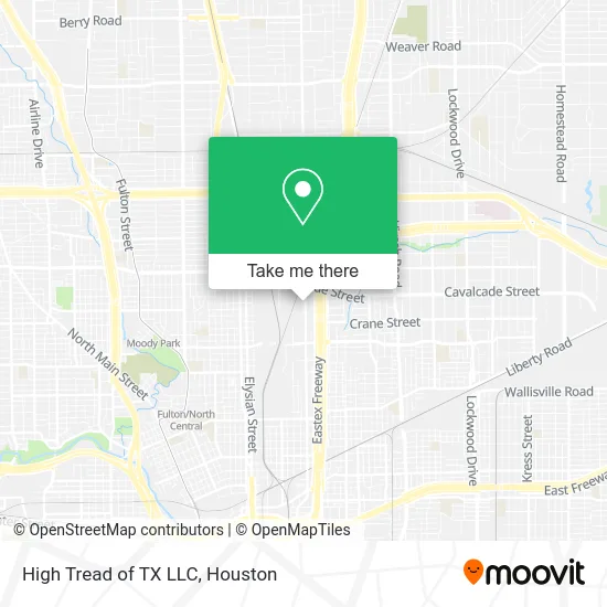 High Tread of TX LLC map