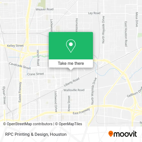 Mapa de RPC Printing & Design