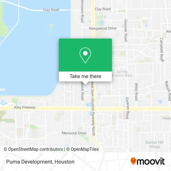 Puma Development map