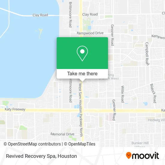 Mapa de Revived Recovery Spa