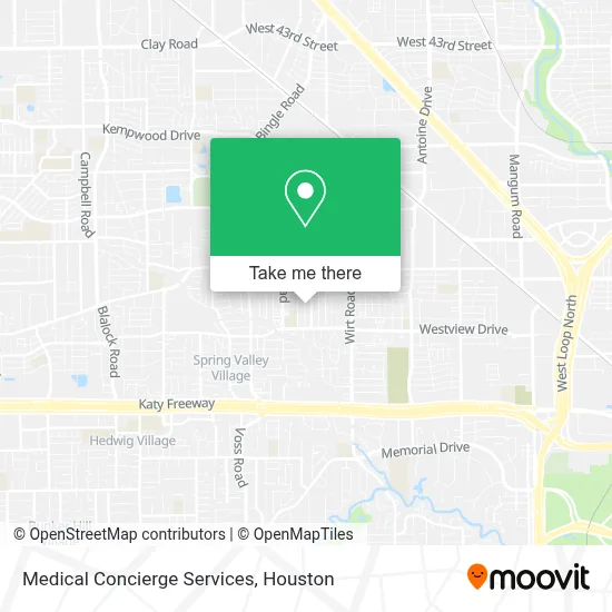 Medical Concierge Services map