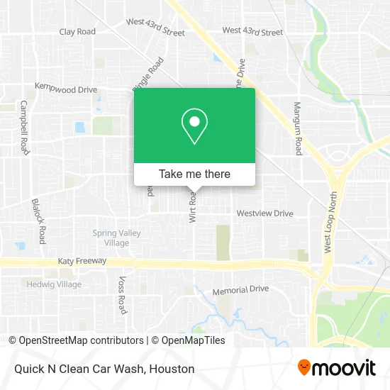 Mapa de Quick N Clean Car Wash