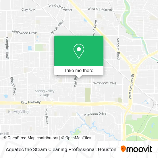 Mapa de Aquatec the Steam Cleaning Professional