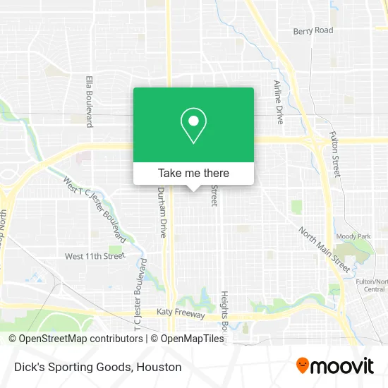 Dick's Sporting Goods map