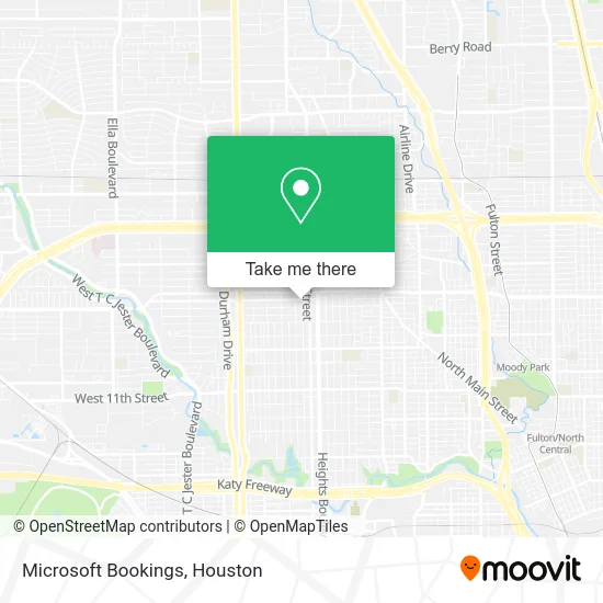 Microsoft Bookings map