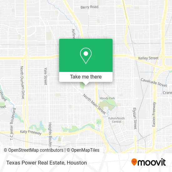 Texas Power Real Estate map