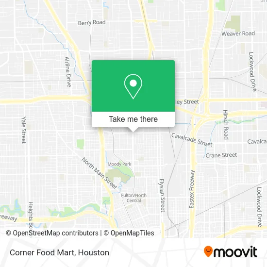 Corner Food Mart map
