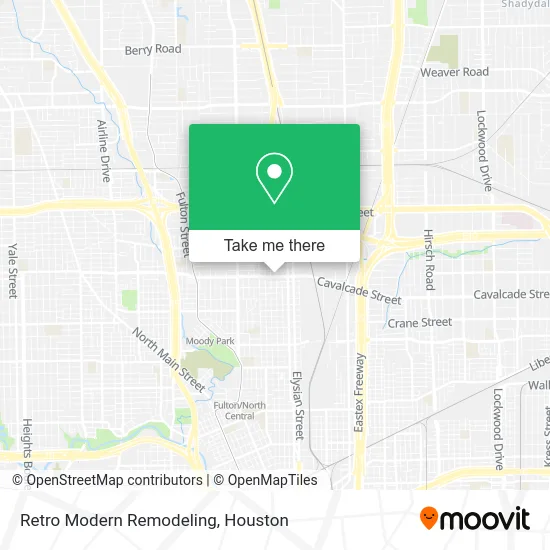 Mapa de Retro Modern Remodeling