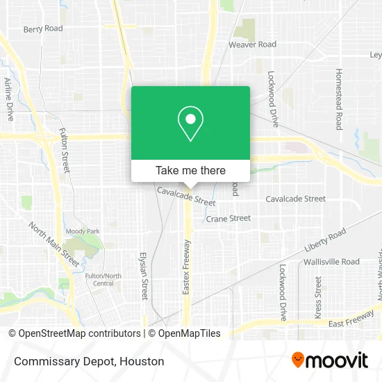 Commissary Depot map