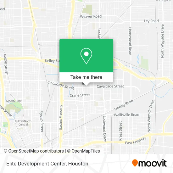 Elite Development Center map