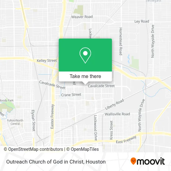 Mapa de Outreach Church of God in Christ