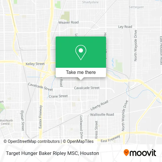 Target Hunger Baker Ripley MSC map