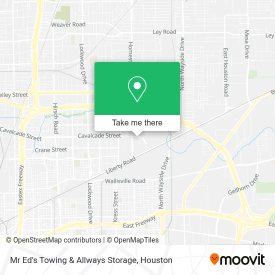 Mr Ed's Towing & Allways Storage map