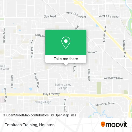 Totaltech Training map